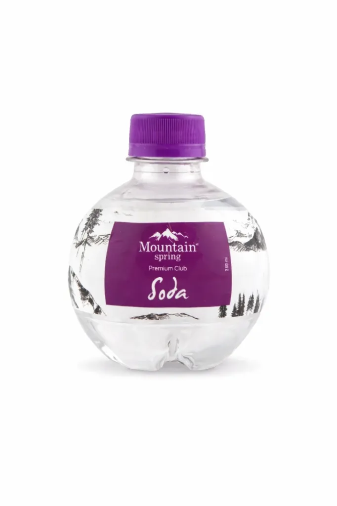 Mountain Spring Premium Soda Water (330ml X 24)